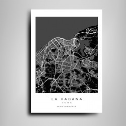 Mapa de La Habana en Madera – Decoración Moderna para Tu Hogar | Compra Online