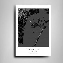 Mapa de Venecia en Madera – Decoración Elegante para Tu Hogar | Compra Online