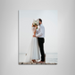 Cuadro Vertical de Boda Personalizado en Madera MDF - Foto Impresa en Alta Calidad