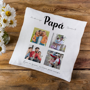 Cojín personalizado papá