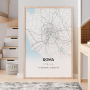 Cuadro Mapa Minimalista Personalizado – Cualquier Ciudad o Ubicación