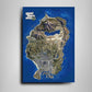 Mapa de Los Santos - GTA V | Decoración para Fans de Grand Theft Auto