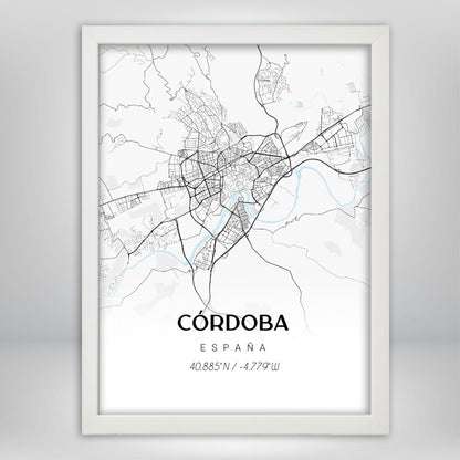 Mapa Ciudad Personalizado difuminado