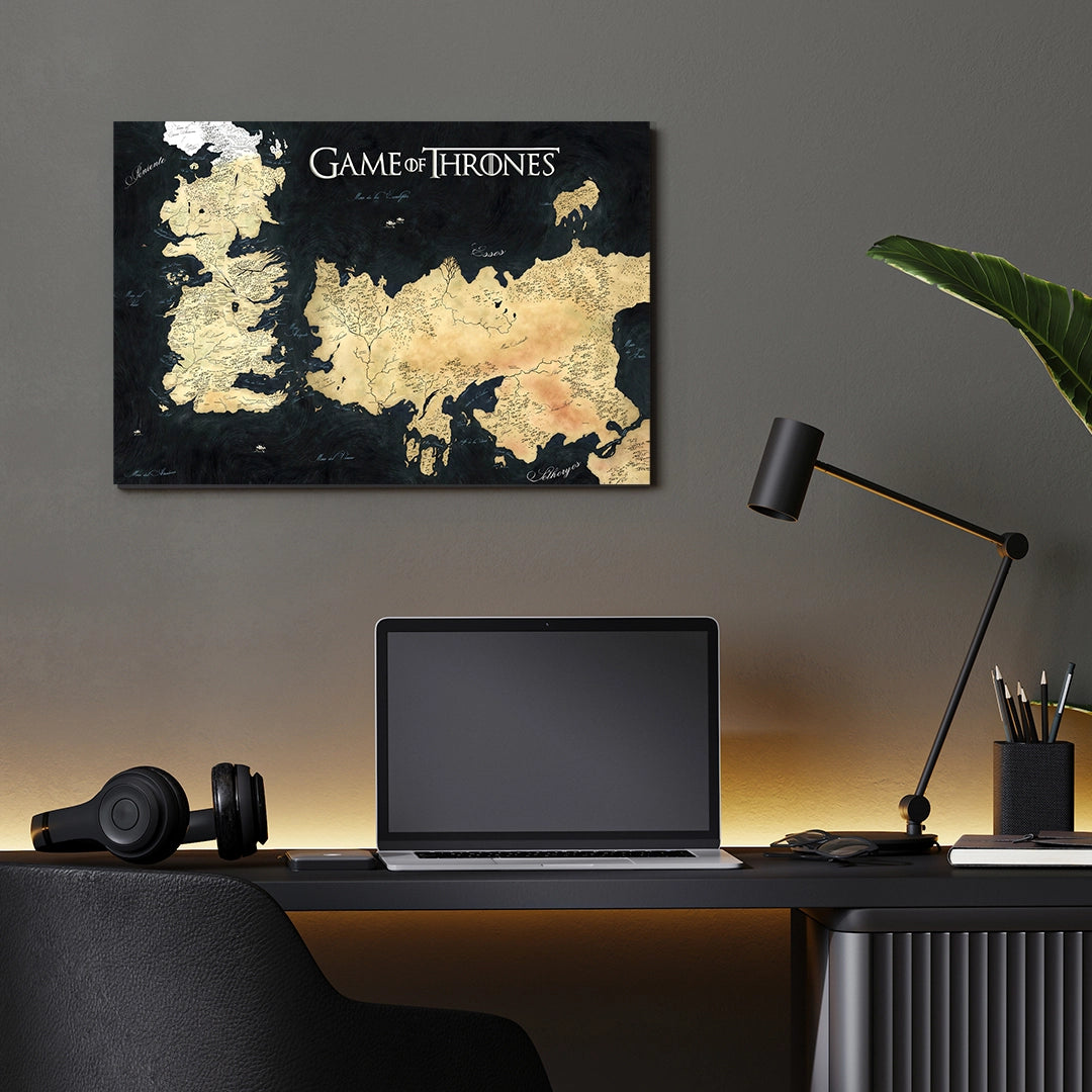 Mapa de Juego de Tronos