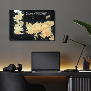 Mapa de Juego de Tronos