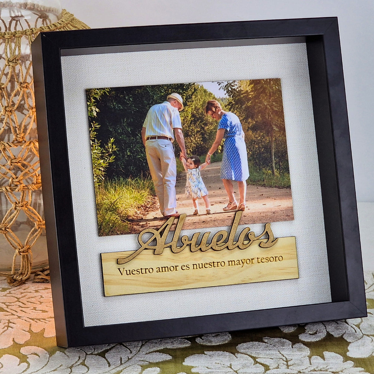 Marco Personalizado para Abuelos – Regalo Original para tus Seres Queridos