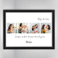Cuadro Feliz Día Mamá Personalizado – Collage con Fotos y Dedicatoria