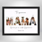 Cuadro Personalizado con Fotos para Mamá - Regalo original para madres