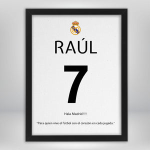 Cuadro Personalizado Real Madrid