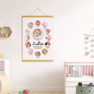 Foto Colgante 12 meses niña