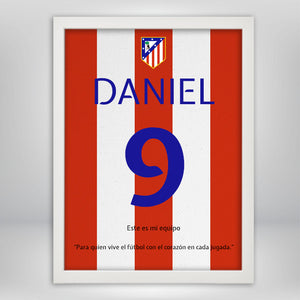 Cuadro Personalizado Atletico de Madrid