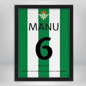 Cuadro Personalizado Real Betis