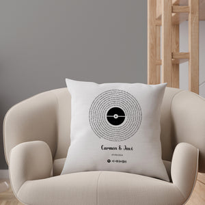 Cojín Nuestra canción favorita 35x35 cm