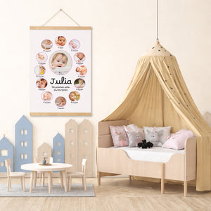 Foto Colgante 12 meses niña