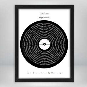 Vinilo Personalizado Pizarra-Oro