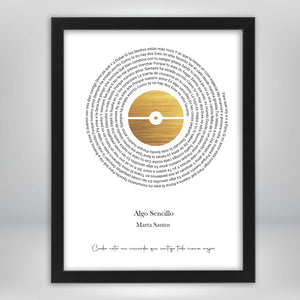 Vinilo Personalizado Plata-Oro