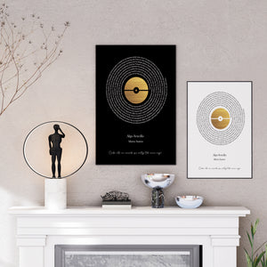 Vinilo Personalizado Plata-Oro