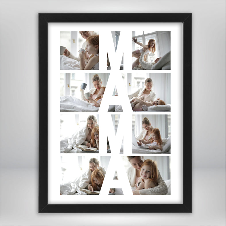 Cuadro Collage Moderno para Mamá - Regalo personalizado para madres