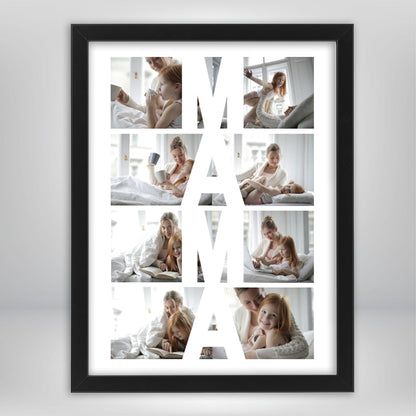 Cuadro Collage Moderno para Mamá - Regalo personalizado para madres