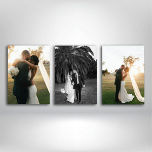 Pack x3 Cuadros con Foto Personalizados - Decoración Personalizada para tu Hogar