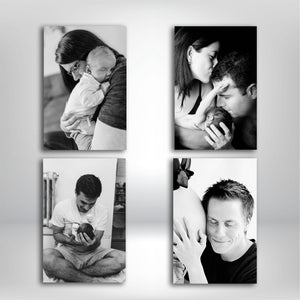 Pack x4 Cuadros con Foto Personalizados - Decoración Personalizada para tu Hogar