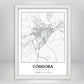 Mapa Ciudad Personalizable ventana cuadrada
