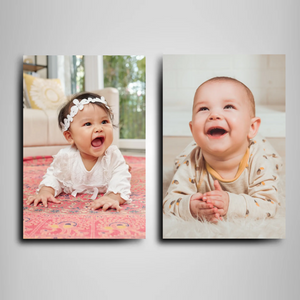 Pack x2 Cuadros Verticales Personalizados en Madera – Tu Foto en Alta Definición